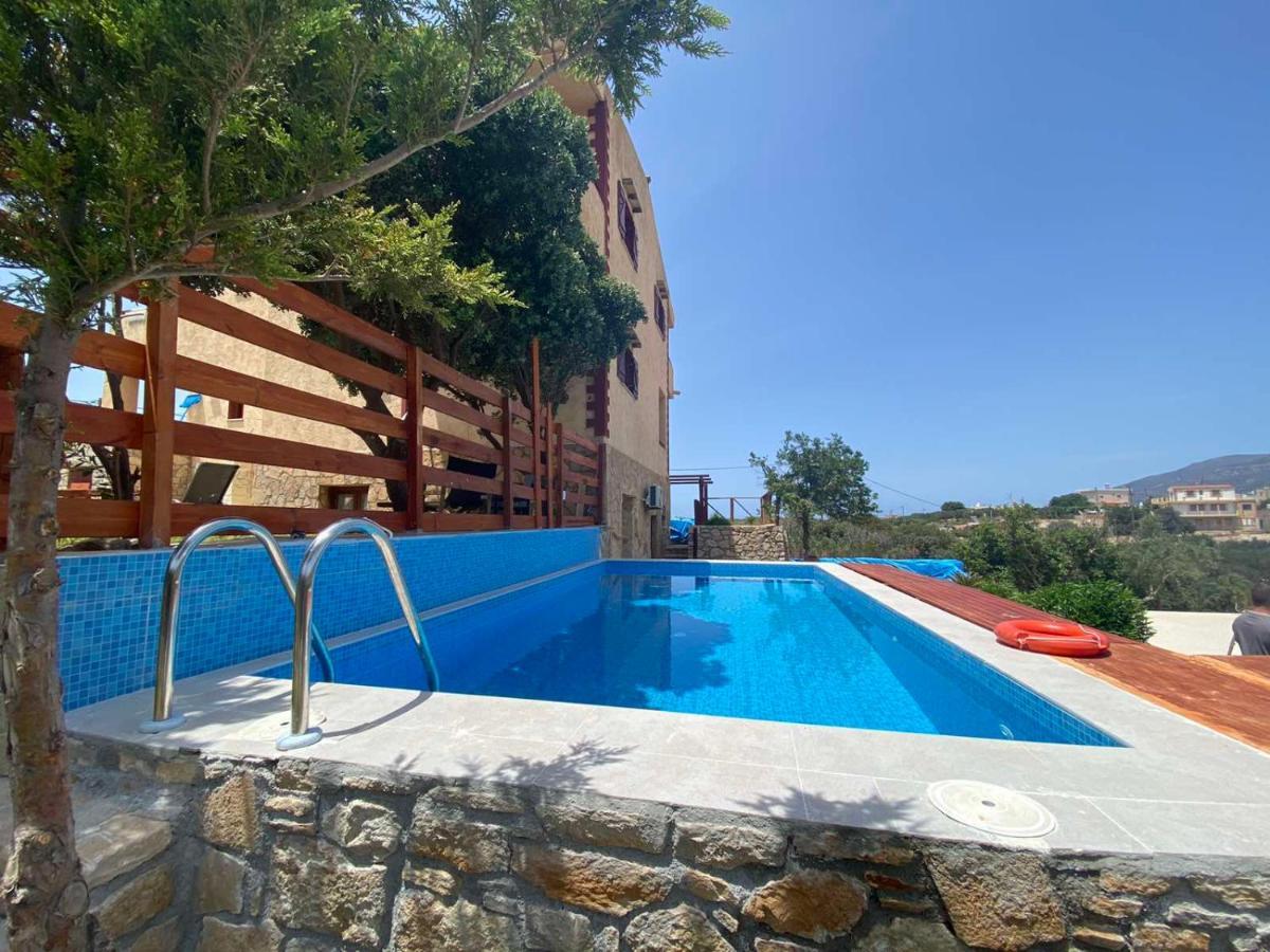 Villa Evenos Of 3 Bedrooms - Irida Country House Of 2 Bedrooms With Private Pools Елафониси Екстериор снимка