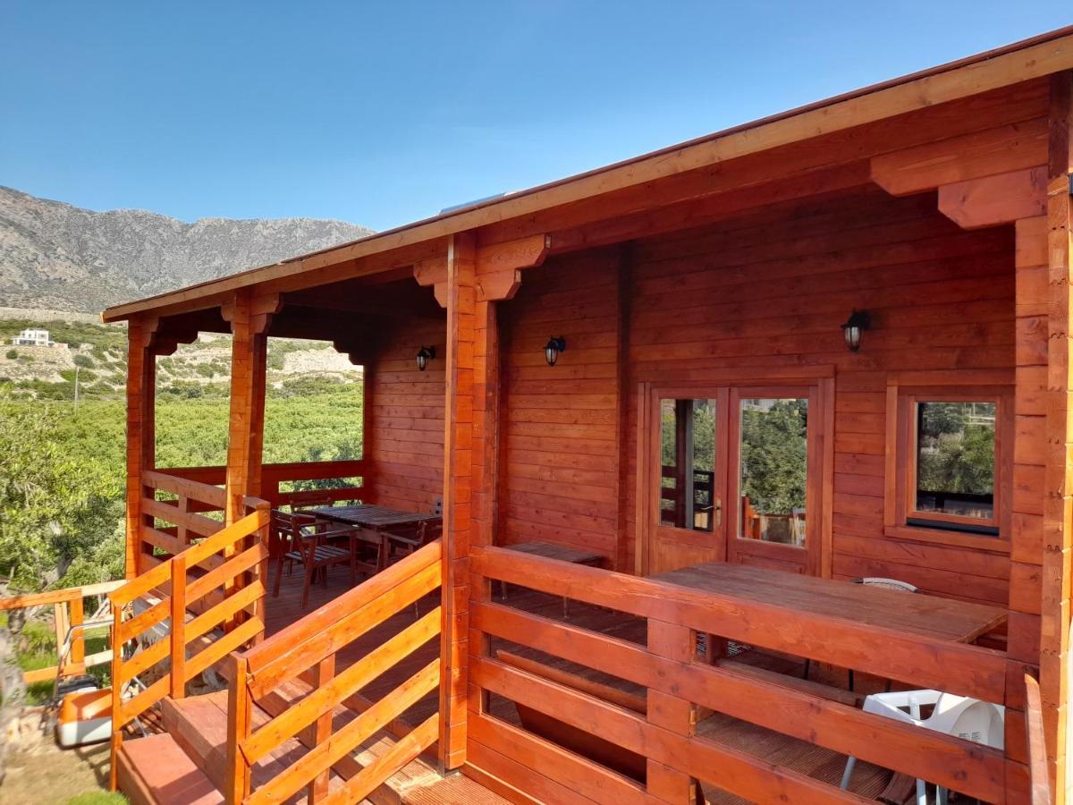 Villa Evenos Of 3 Bedrooms - Irida Country House Of 2 Bedrooms With Private Pools Елафониси Екстериор снимка