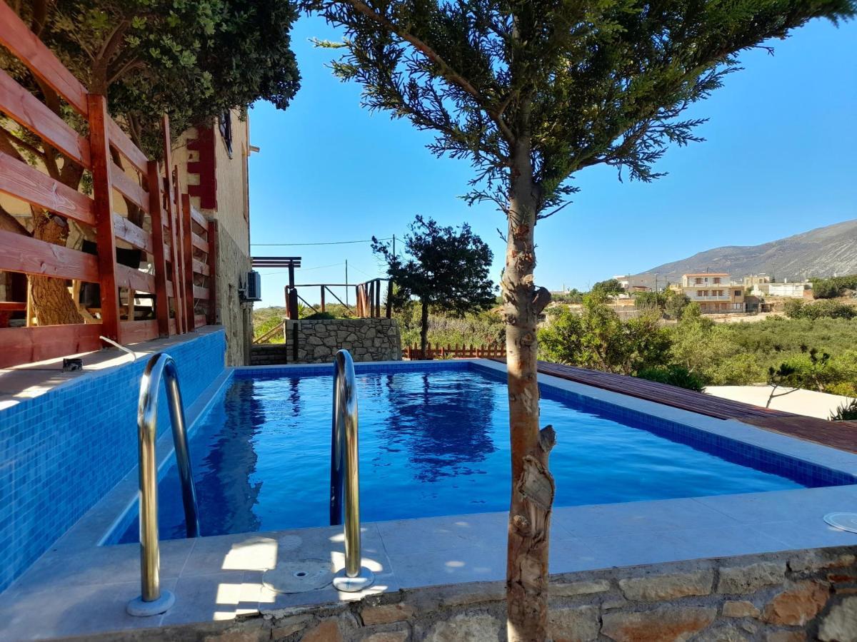 Villa Evenos Of 3 Bedrooms - Irida Country House Of 2 Bedrooms With Private Pools Елафониси Екстериор снимка